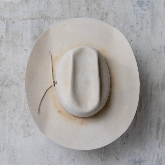 Felt Hat - Cream - can be ordered in any size - Picture 6 of 6